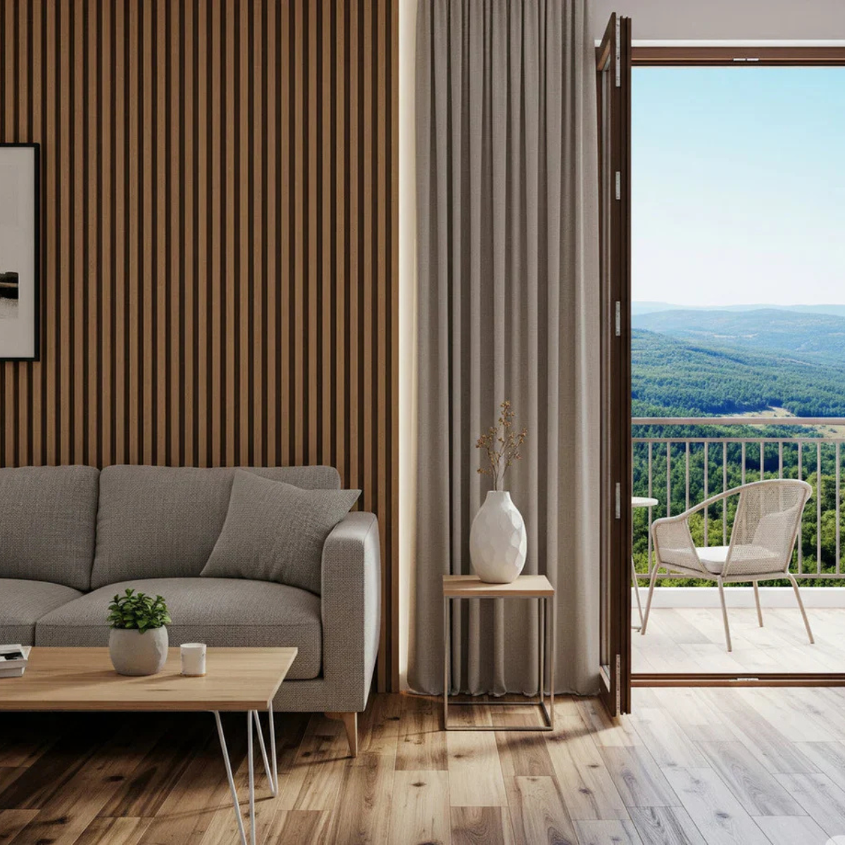 Panneaux acoustiques flexibles – Collection Élégance (270 × 110 cm)